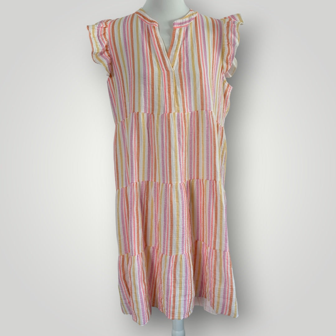 Musselin Kleid Kurz