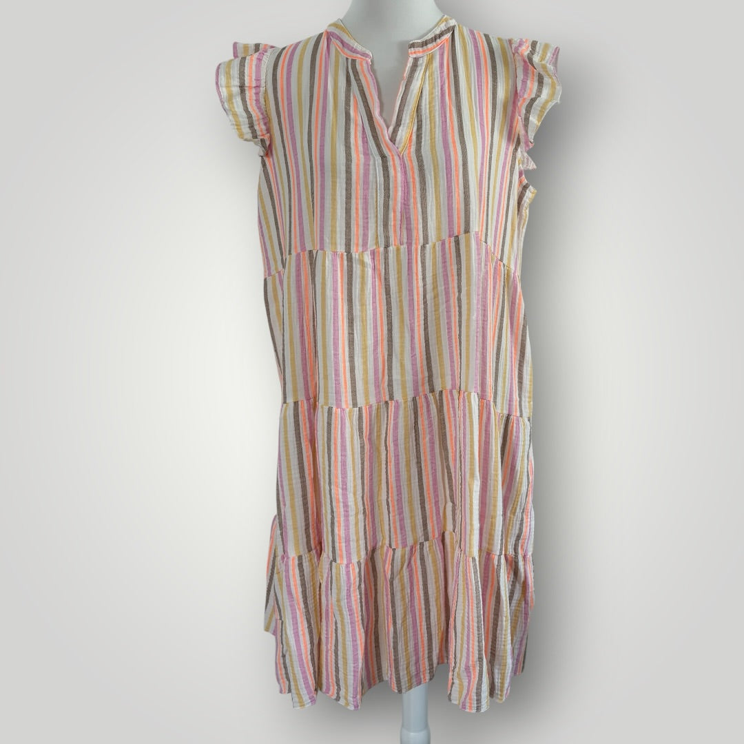 Musselin Kleid Kurz