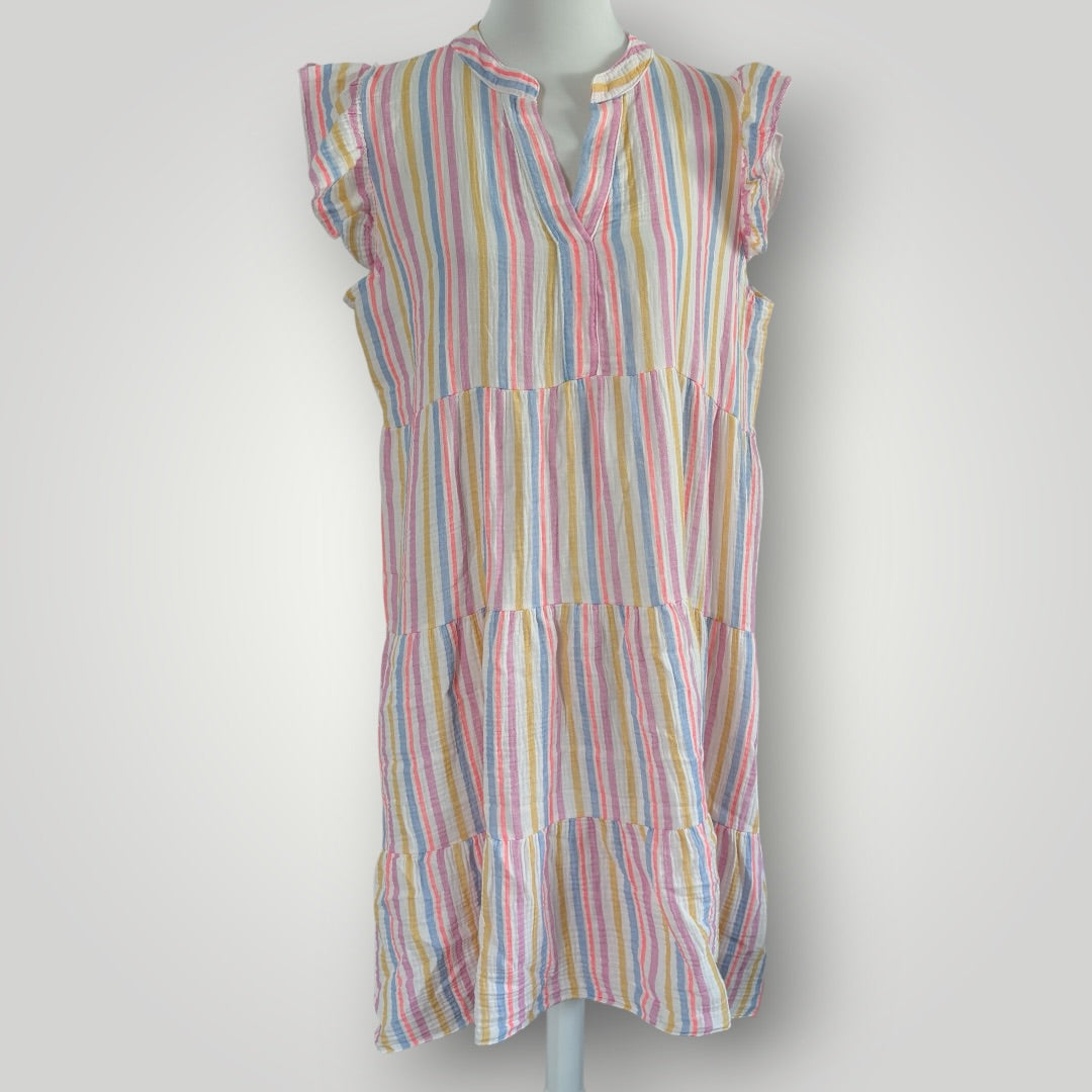 Musselin Kleid Kurz
