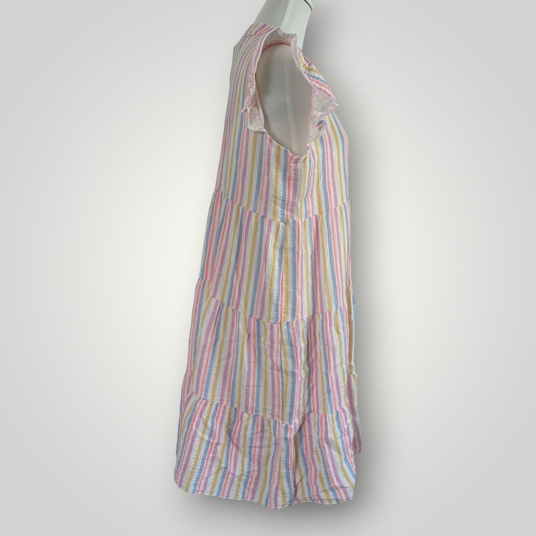 Musselin Kleid Kurz