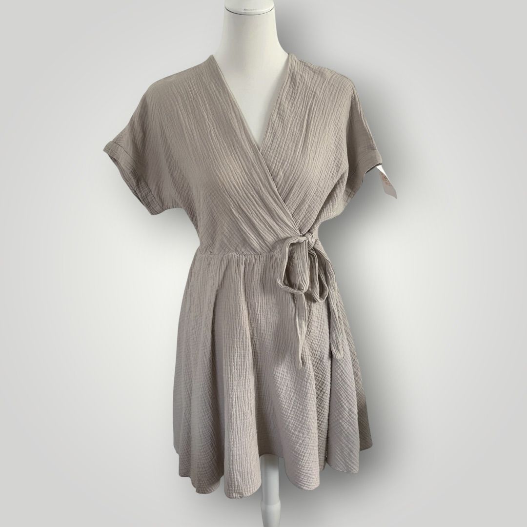 Musselin Kleid Kurz