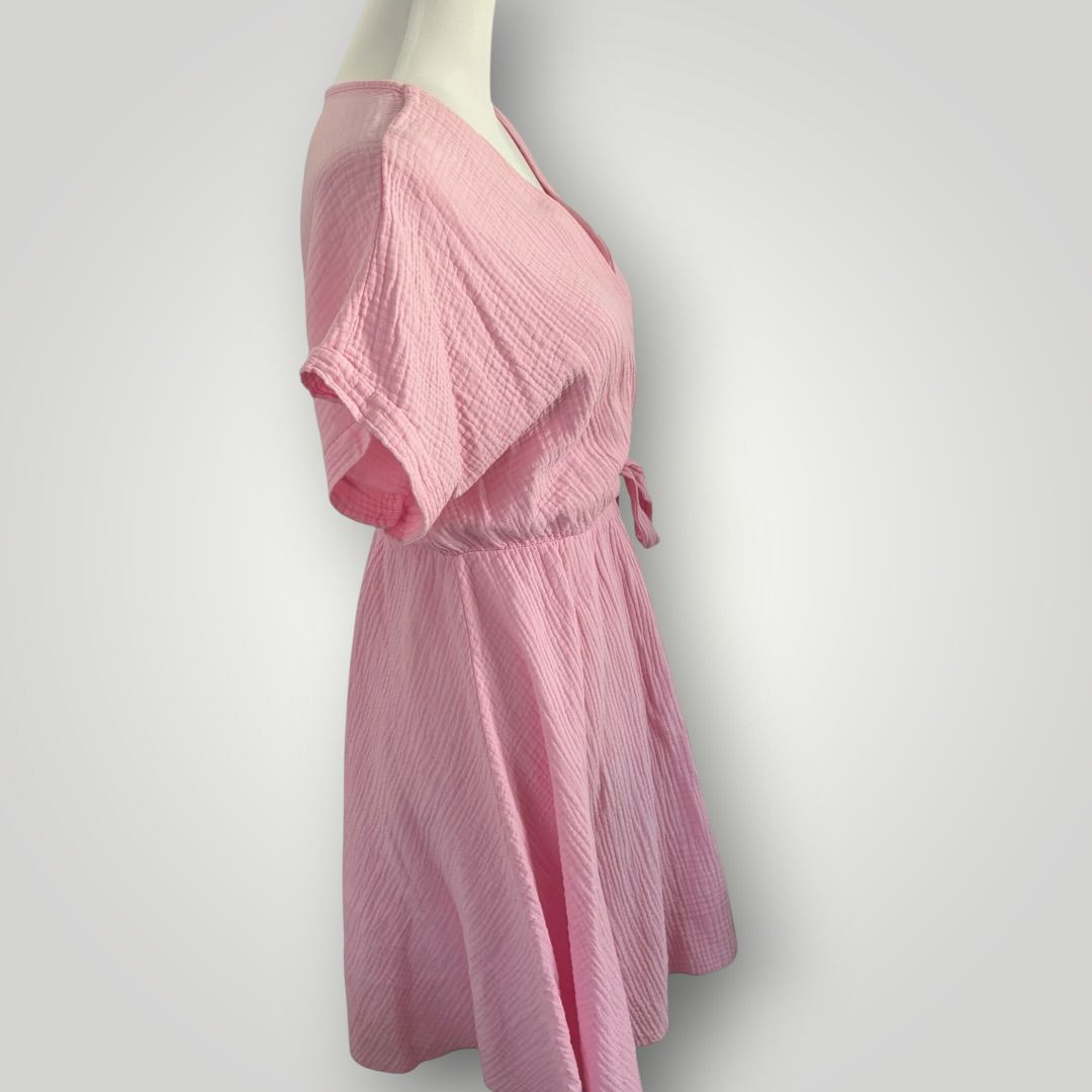 Musselin Kleid Kurz