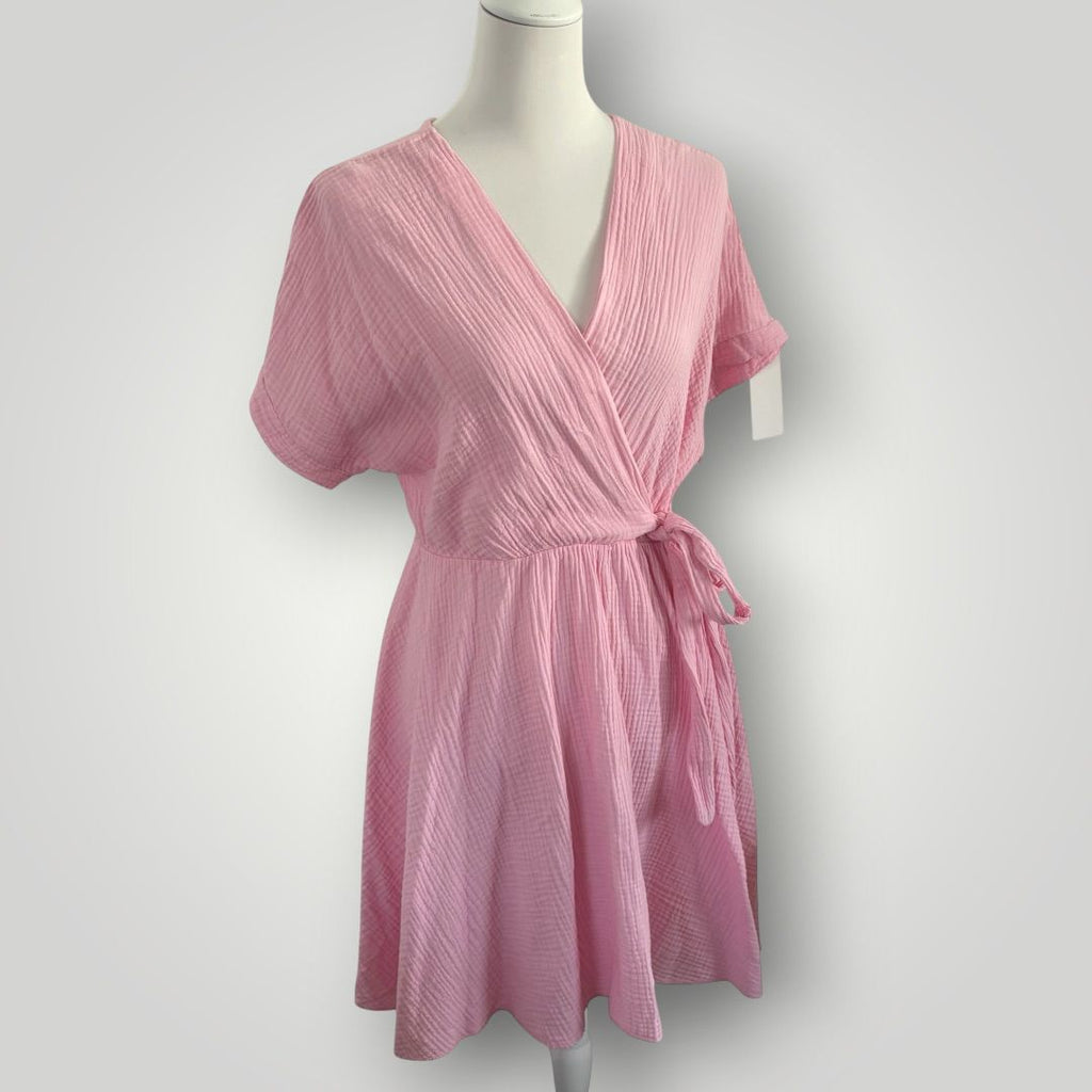 Musselin Kleid Kurz