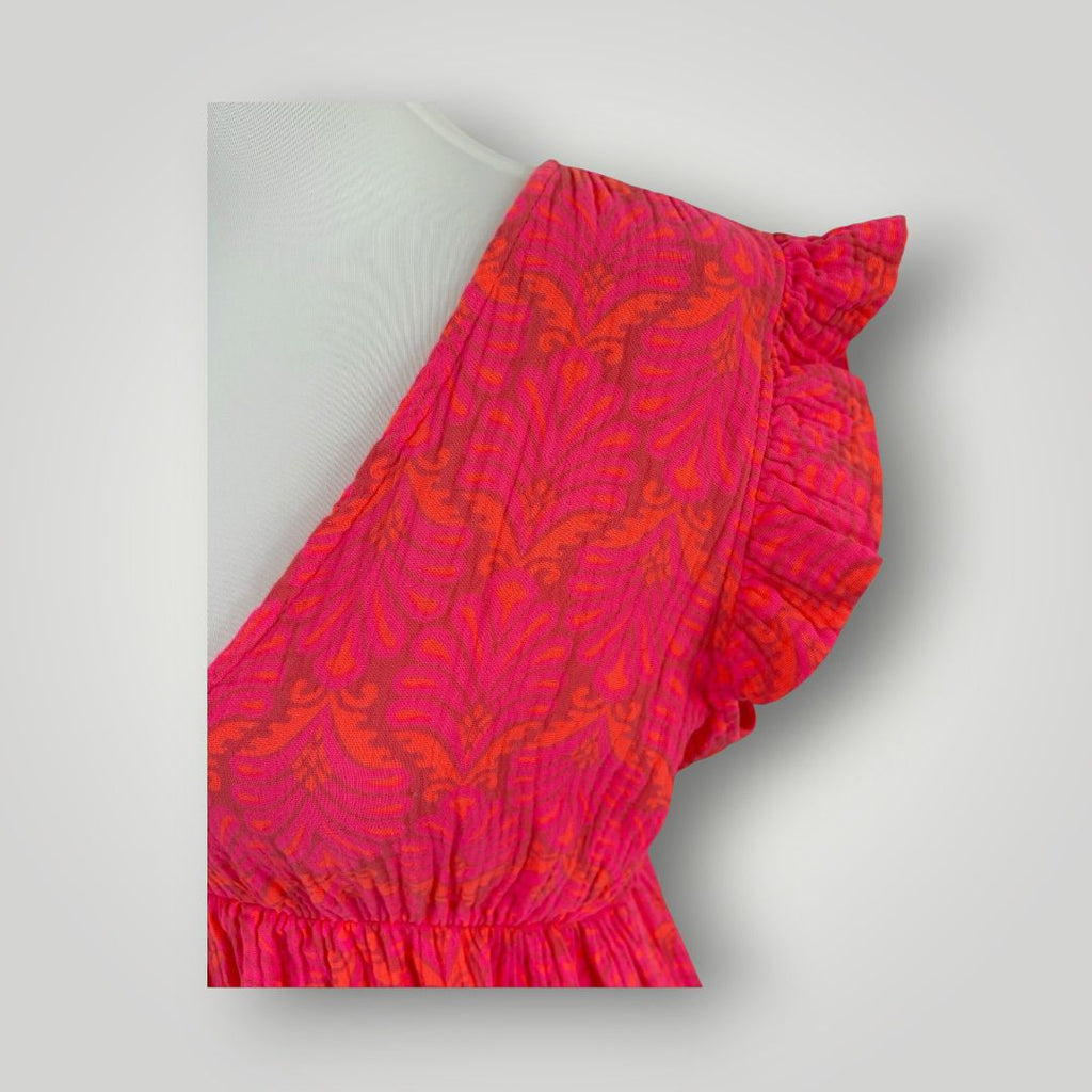 Musselin Kleid Muster